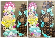 Load image into Gallery viewer, Stacking Flower Spring File SVG, Glowforge, LuckyHeartDesignsCo
