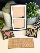 Load image into Gallery viewer, Double Shiplap Interchangeable Leaning Sign File SVG, Glowforge, LuckyHeartDesignsCo