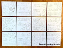 Load image into Gallery viewer, Seasonal Interchangeable Leaning Ladder Sign Bundle File SVG, Glowforge, LuckyHeartDesignsCo