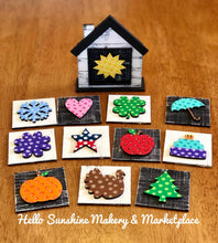 Load image into Gallery viewer, Mini Interchangeable Standing House File SVG, Glowforge Home, LuckyHeartDesignsCo