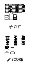 Load image into Gallery viewer, Tag Style Interchangeable Leaning Sign File SVG, Glowforge, LuckyHeartDesignsCo