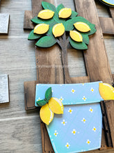 Load image into Gallery viewer, Lemon Lemonade Interchangeable Fence File SVG, Glowforge, LuckyHeartDesignsCo