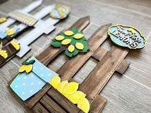 Load image into Gallery viewer, Lemon Lemonade Interchangeable Fence File SVG, Glowforge, LuckyHeartDesignsCo