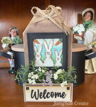 Load image into Gallery viewer, Tag Style Interchangeable Leaning Sign File SVG, Glowforge, LuckyHeartDesignsCo