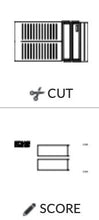 Load image into Gallery viewer, Interchangeable Shutter Box File SVG, Glowforge, LuckyHeartDesignsCo