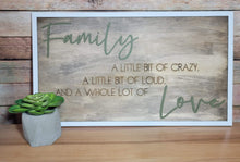 Load image into Gallery viewer, A Little Bit Of Crazy, FILE SVG Glowforge, Stencil