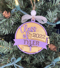 Load image into Gallery viewer, Graduation Ornament Car Charm File SVG, Glowforge, LuckyHeartDesignsCo