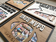 Load image into Gallery viewer, Father's Day Themed Picture Frame File SVG, Glowforge Dad Gift, LuckyHeartDesignsCo