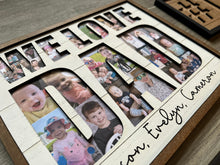 Load image into Gallery viewer, We Love Dad Father's Day Frame File SVG, Grandpa, Glowforge, LuckyHeartDesignsCo