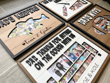 Load image into Gallery viewer, Father's Day Themed Picture Frame File SVG, Glowforge Dad Gift, LuckyHeartDesignsCo