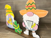 Load image into Gallery viewer, Cinco De Mayo Standing Tall Gnome Interchangeable File SVG, Glowforge, LuckyHeartDesignsCo