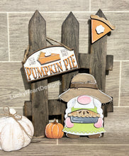 Load image into Gallery viewer, Fall Interchangeable Fence File SVG, Glowforge, Scarecrow, Gnome, Tractor, LuckyHeartDesignsCo