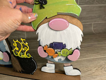 Load image into Gallery viewer, Halloween Standing Tall Gnome Interchangeable File SVG, Glowforge, LuckyHeartDesignsCo