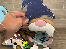 Load image into Gallery viewer, Family Home Standing Tall Gnome Interchangeable File SVG, Glowforge, LuckyHeartDesignsCo