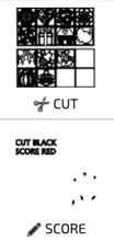 Load image into Gallery viewer, Simple Shapes Interchangeable Leaning Sign File, Glowforge, LuckyHeartDesignsCo