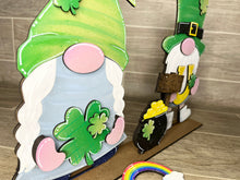 Load image into Gallery viewer, St. Patricks Day Standing Tall Gnome File SVG, Glowforge, LuckyHeartDesignsCo