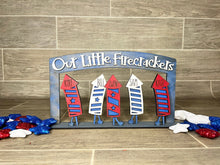 Load image into Gallery viewer, Family Fireworks Firecracker Fourth of July Standing File SVG, Glowforge, LuckyHeartDesignsCo