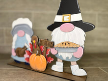 Load image into Gallery viewer, Thanksgiving Standing Tall Gnome Interchangeable File SVG, Glowforge, LuckyHeartDesignsCo