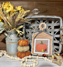 Load image into Gallery viewer, Fall Pumpkin Patch Interchangeable Leaning Sign File SVG, Glowforge, LuckyHeartDesignsCo