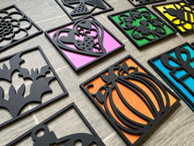 Load image into Gallery viewer, Simple Shapes Interchangeable Leaning Sign File, Glowforge, LuckyHeartDesignsCo