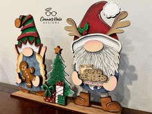 Load image into Gallery viewer, Christmas Standing Tall Gnome Interchangeable File SVG, Glowforge, LuckyHeartDesignsCo