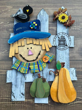 Load image into Gallery viewer, Interchangeable Fence Fall Bundle Sign File SVG, Halloween, Thanksgiving, Scarecrow, Glowforge Seasonal, LuckyHeartDesignsCo