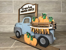 Load image into Gallery viewer, Pumpkin Patch add on Interchangeable Farmhouse Truck File SVG, Glowforge, LuckyHeartDesignsCo
