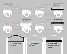 Load image into Gallery viewer, Interchangeable Farmhouse Truck File SVG, Glowforge, LuckyHeartDesignsCo