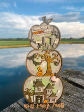 Load image into Gallery viewer, Halloween Stacking Pumpkin File SVG, Glowforge, LuckyHeartDesignsCO