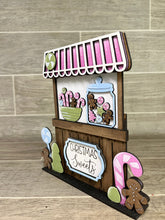 Load image into Gallery viewer, Christmas Sweets Interchangeable Market Stand File SVG, Glowforge, LuckyHeartDesignsCo
