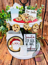 Load image into Gallery viewer, Santa Quick and Easy Tiered Tray File SVG, Glowforge, LuckyHeartDesignsCo