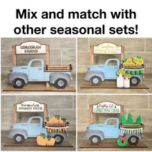 Load image into Gallery viewer, Halloween add on Interchangeable Farmhouse Truck File SVG, Glowforge Fall, LuckyHeartDesignsCO