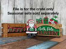 Load image into Gallery viewer, Interchangeable Farmhouse Crate File SVG, Glowforge, LuckyHeartDesignsCo