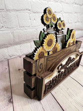 Load image into Gallery viewer, Interchangeable Farmhouse Crate File SVG, Glowforge, LuckyHeartDesignsCo