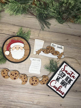 Load image into Gallery viewer, Santa Quick and Easy Tiered Tray File SVG, Glowforge, LuckyHeartDesignsCo