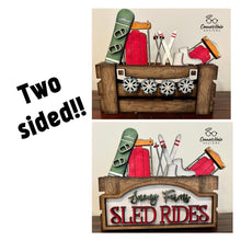 Load image into Gallery viewer, Interchangeable Farmhouse Crate File SVG, Glowforge, LuckyHeartDesignsCo