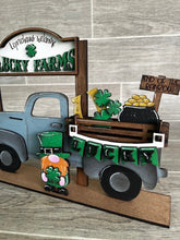 Load image into Gallery viewer, St Patrick's Day add on Interchangeable Farmhouse Truck File SVG, Glowforge, LuckyHeartDesignsCo