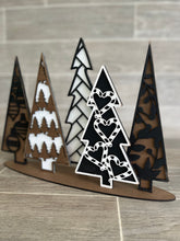 Load image into Gallery viewer, 2022 Standing Christmas Tree File SVG, Glowforge Farmhouse, LuckyHeartDesignsCo