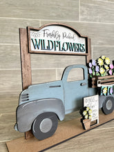 Load image into Gallery viewer, Wildflower Spring add on Interchangeable Farmhouse Truck File SVG, LuckyHeartDesignsCo