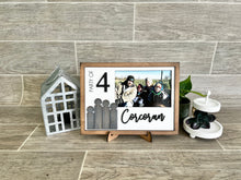 Load image into Gallery viewer, Block Family Picture Frame File SVG, Glowforge, LuckyHeartDesignsCo