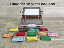 Load image into Gallery viewer, Interchangeable Farmhouse Truck Rear File SVG, Glowforge, LuckyHeartDesignsCo