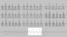 Load image into Gallery viewer, 2022 Standing Christmas Tree File SVG, Glowforge Farmhouse, LuckyHeartDesignsCo