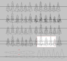 Load image into Gallery viewer, 2022 Tropical Standing Christmas Tree File SVG, Glowforge Cactus Nautical, LuckyHeartDesignsCo