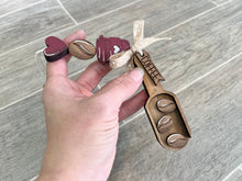 Load image into Gallery viewer, Coffee Tiered Tray Wood Scoop File SVG, Glowforge, LuckyHeartDesignsCo