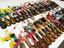 Load image into Gallery viewer, Fall Halloween Tiered Tray Wood Scoop File SVG, Glowforge Bead Garland, LuckyHeartDesignsCo