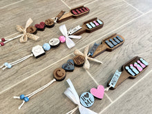 Load image into Gallery viewer, Family Home Tiered Tray Wood Scoop File SVG, Part Of, Glowforge, LuckyHeartDesignsCo