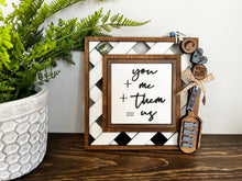 Load image into Gallery viewer, Family Home Tiered Tray Wood Scoop File SVG, Part Of, Glowforge, LuckyHeartDesignsCo