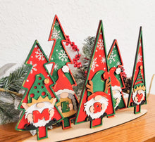 Load image into Gallery viewer, Gnome Christmas Tree File SVG, Glowforge, LuckyHaertDesignsCo