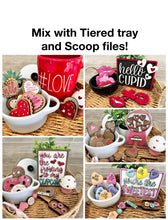 Load image into Gallery viewer, Valentine's Day Gumball Machine Filler File SVG, Glowforge, LuckyHeartDesignsCo