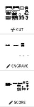 Load image into Gallery viewer, Easter Interchangeable Farmhouse Truck File SVG, Glowforge, LuckyHeartDesignsCo